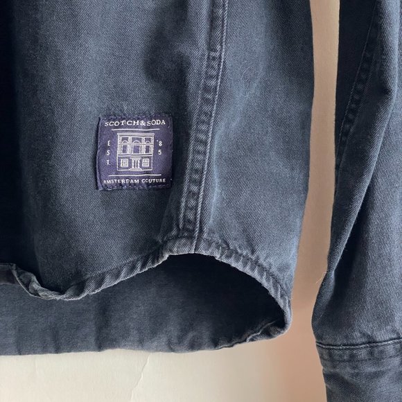 [SOLD] Scotch & Soda Selvaged Denim Button Down Shirt - Picture 7 of 7